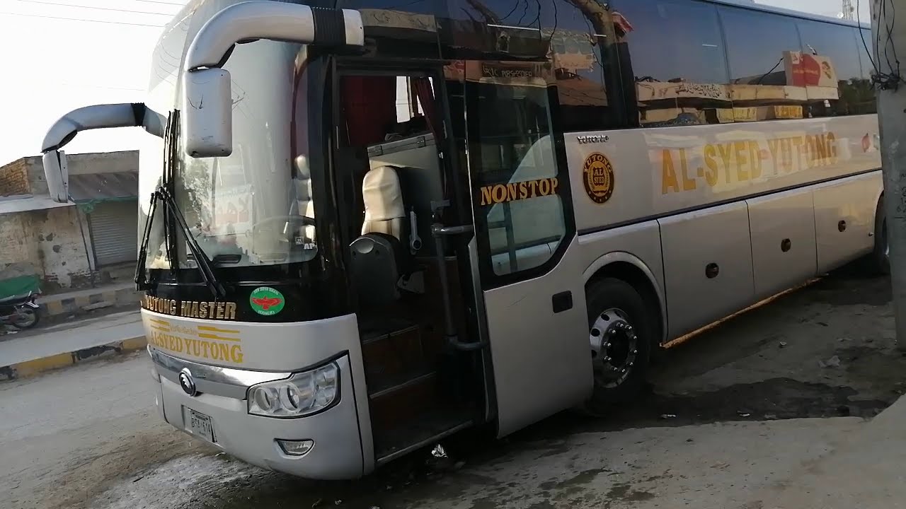 YUTONG Al Syed Bus Service Jand To Lahore Bus Review
