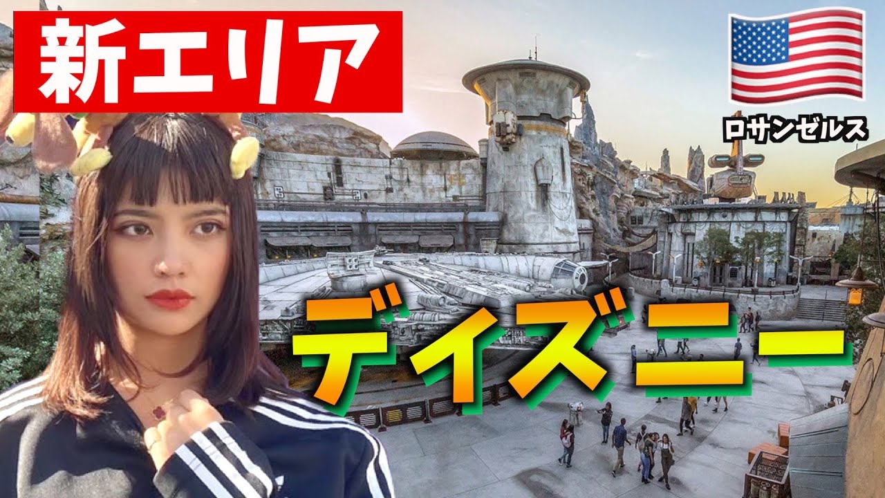 日本にないアメリカのディズニーの新エリア !!