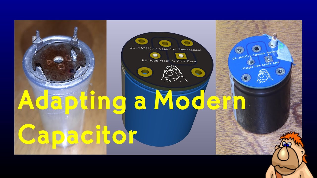 Adapting a modern capacitor: 50-year-old analog oscilloscope, ep3