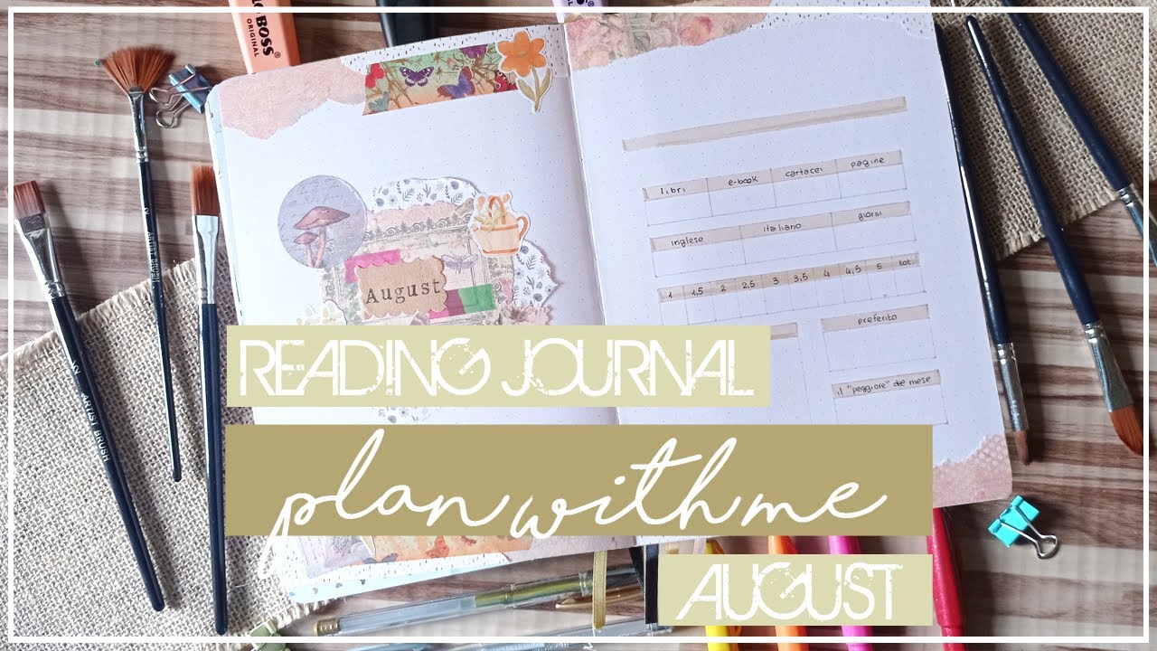 Reading Journal: August - Plan with me