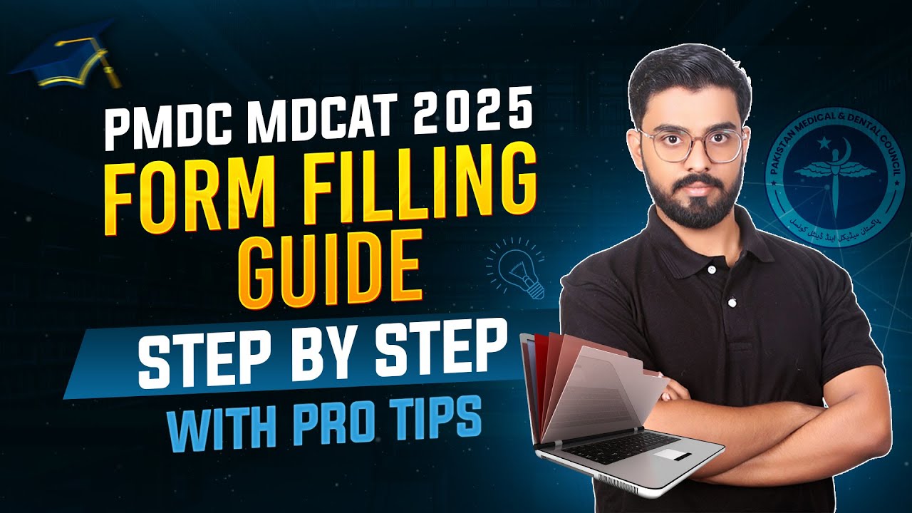 MDCAT 2025 Online Registration Complete Step by Step Process I MDCAT 2025 Registration Form