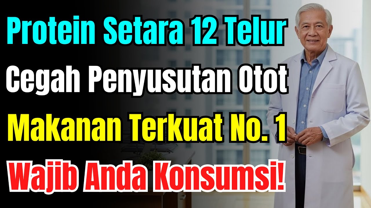 Tanpa Daging! Dokter 87 Tahun Ungkap 5 Makanan Protein Cegah Otot Menyusut Setara 12 Telur