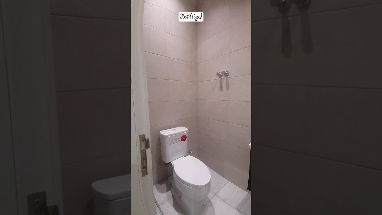 3'x'5 ( Indian design ) small bathroom design  😍👌👍