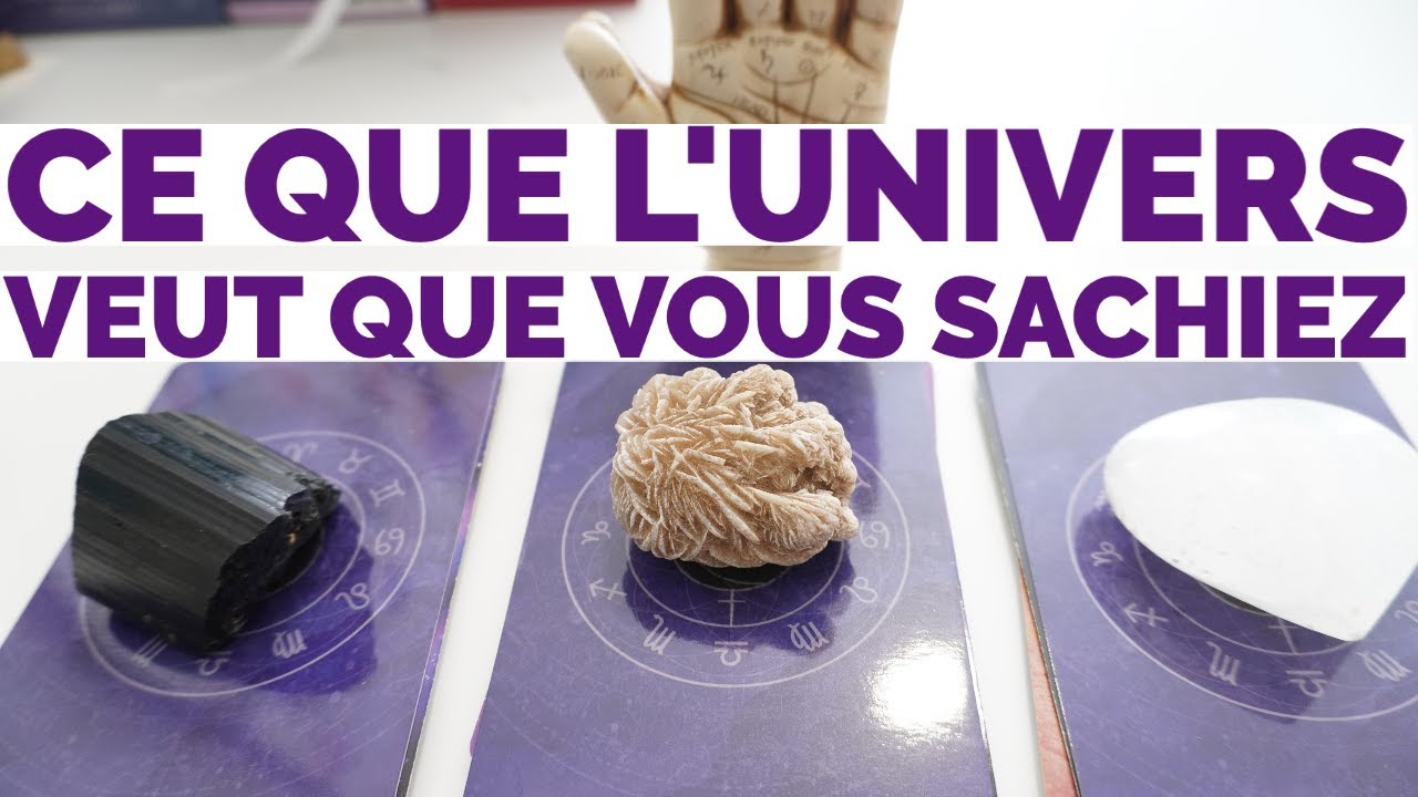 🔮L'univers veut que vous sachiez ceci 🥺