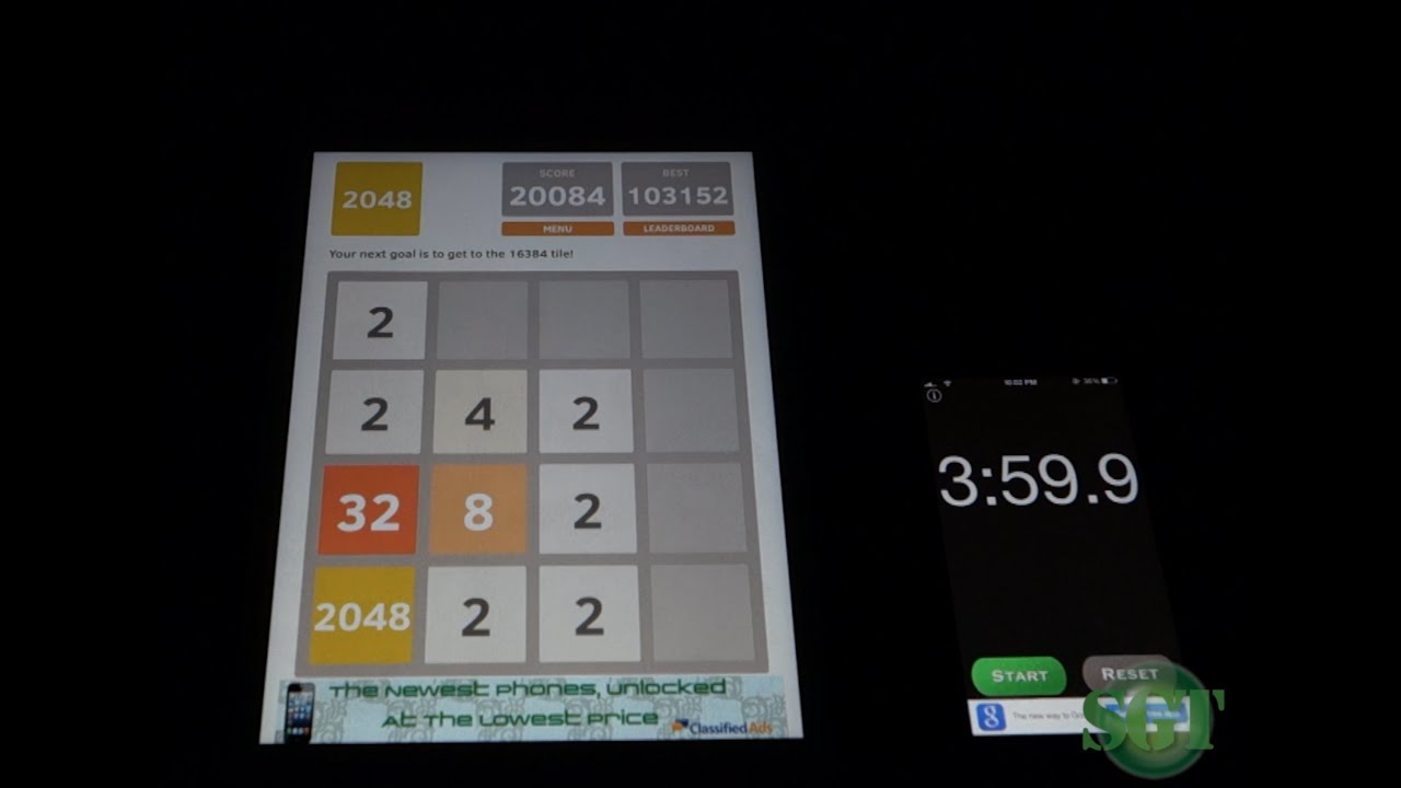 2048 solved in under 4 minutes!!