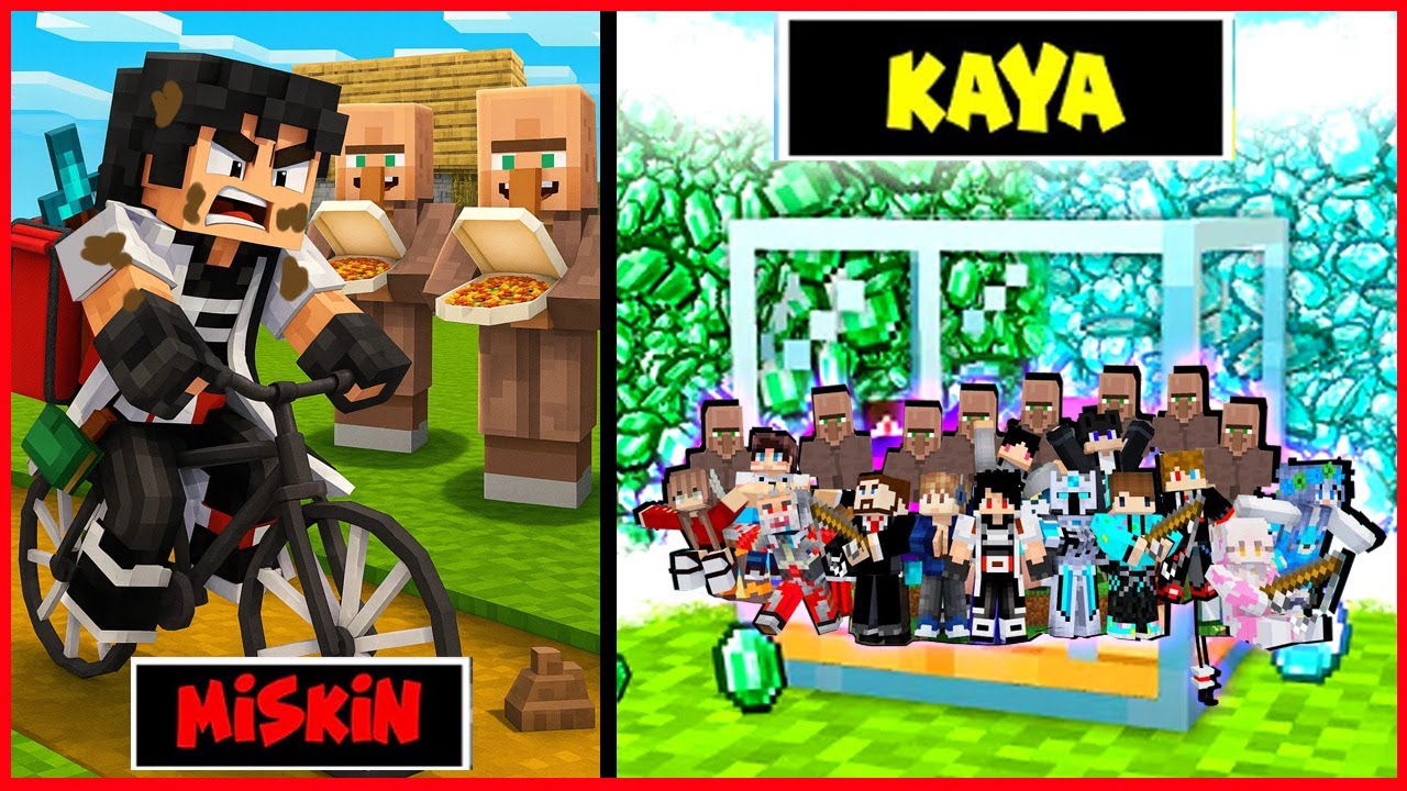 100 HARI DI ADOPSI JADI ORANG MISKIN SAMPAI JADI SULTAN DI MINECRAFT ! TAPI PAKE CHEAT