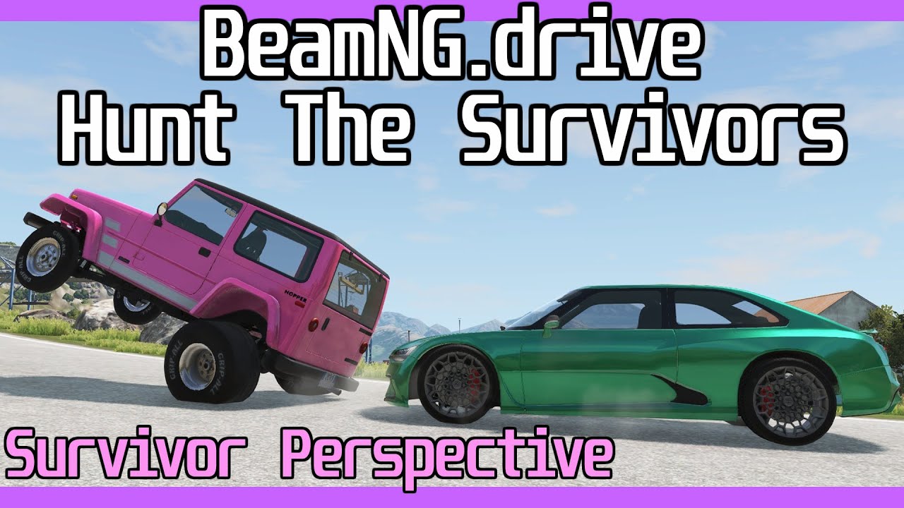 Can you play Hunt the Survivors in BeamNG?!