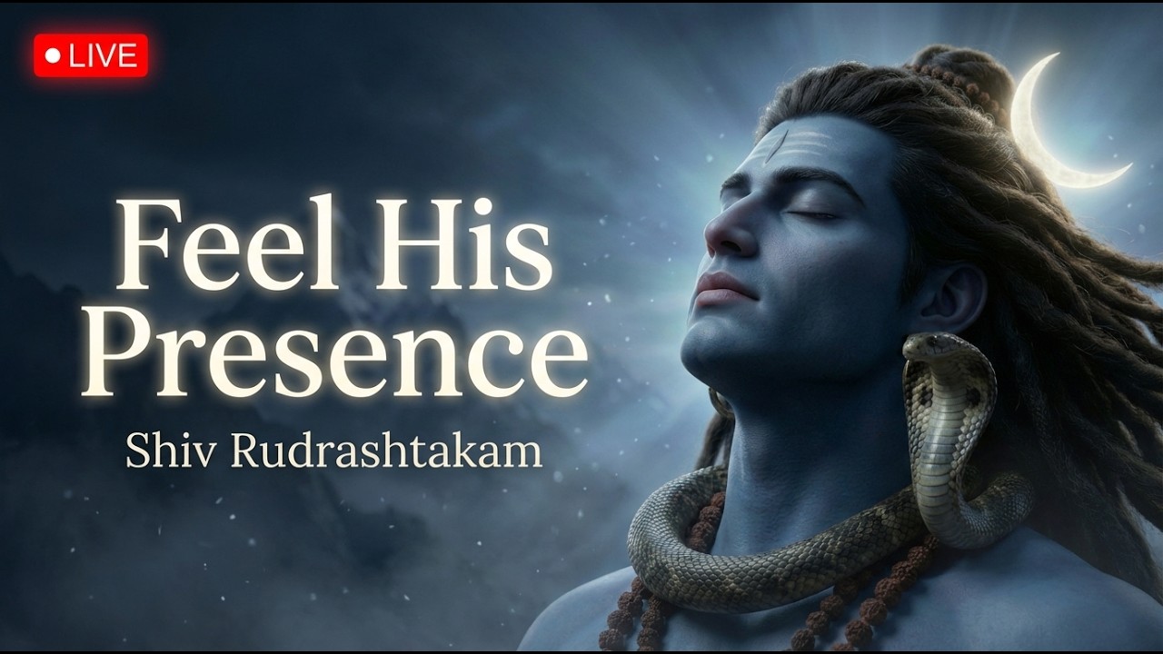🔴 LIVE. Your Soul Will Thank You for This | Shiv Rudrashtakam 🕉️ | Powerful Mahadev Ashtakam