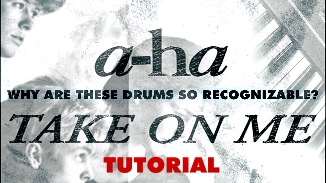 Aha - Take On Me | DRUMS | Tutorial