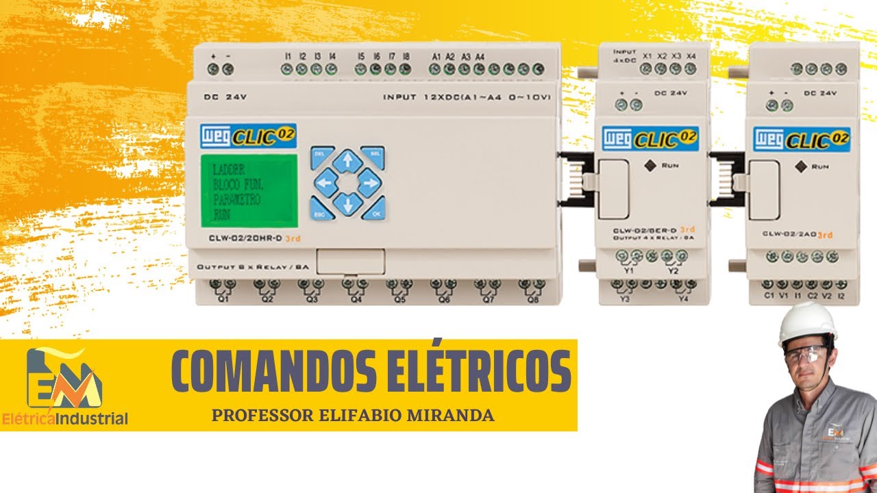 AUTOMA&Ccedil;&Atilde;O de bombas utilizando o CLIC-02 da WEG.  #linguagemladder