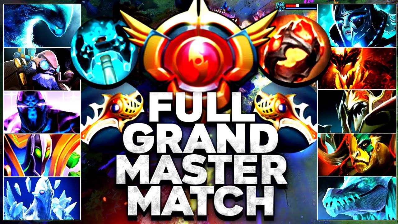 FIRST FULL 10x GRANDMASTER TIER MATCH IN DOTA 2 HISTORY