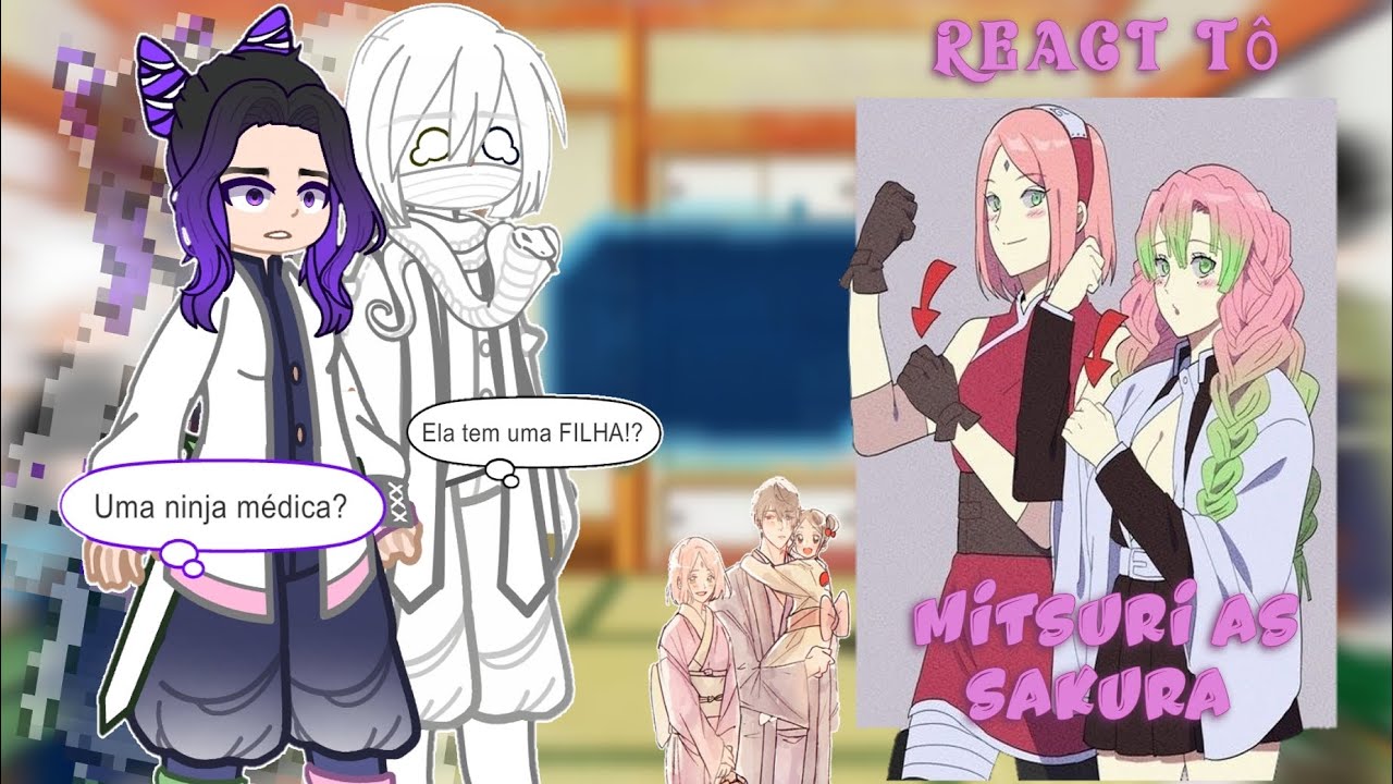 DMS react tô Mitsuri is Sakura Haruno || Edit's/Rap • Gacha Nebula