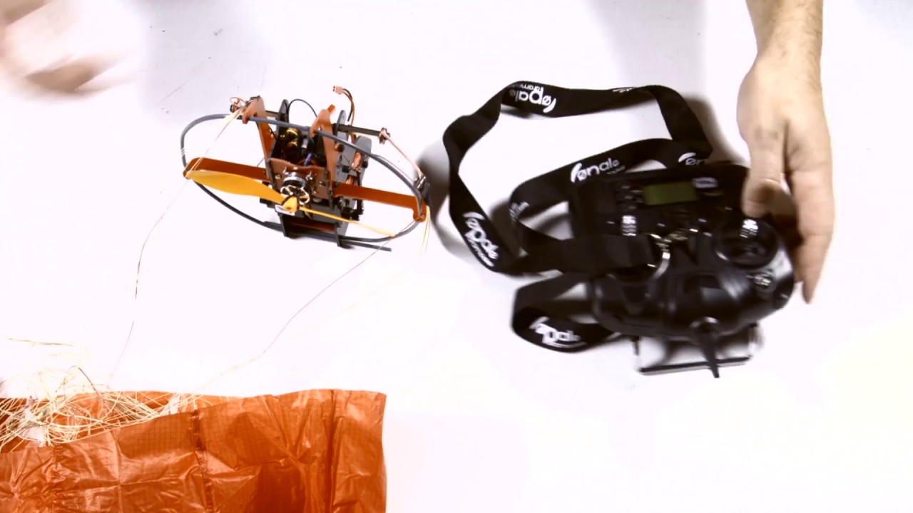 Tutorial - Indoor Rc Paramotor Backpack XXS2  mounting