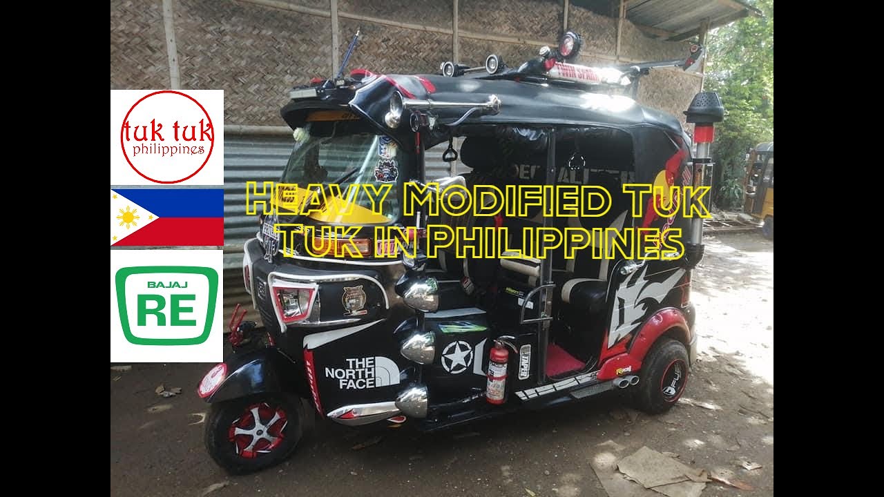 Heavy Modified Tuk Tuk in Philippines - Bajaj RE