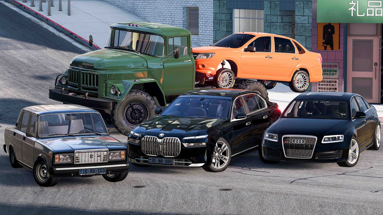 Lotu Şəmi Və Yarış&ccedil;ı Qızıl Zilini Qa&ccedil;ırmağ &Uuml;&ccedil;&uuml;n Plan | Maşın Oyunları | BeamNG.Driver #malikbedelov