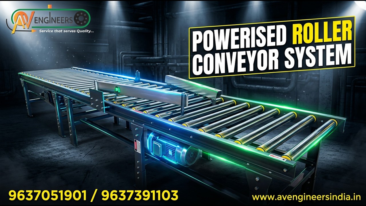 Increase Your Revenue with Powerised Roller Conveyor System