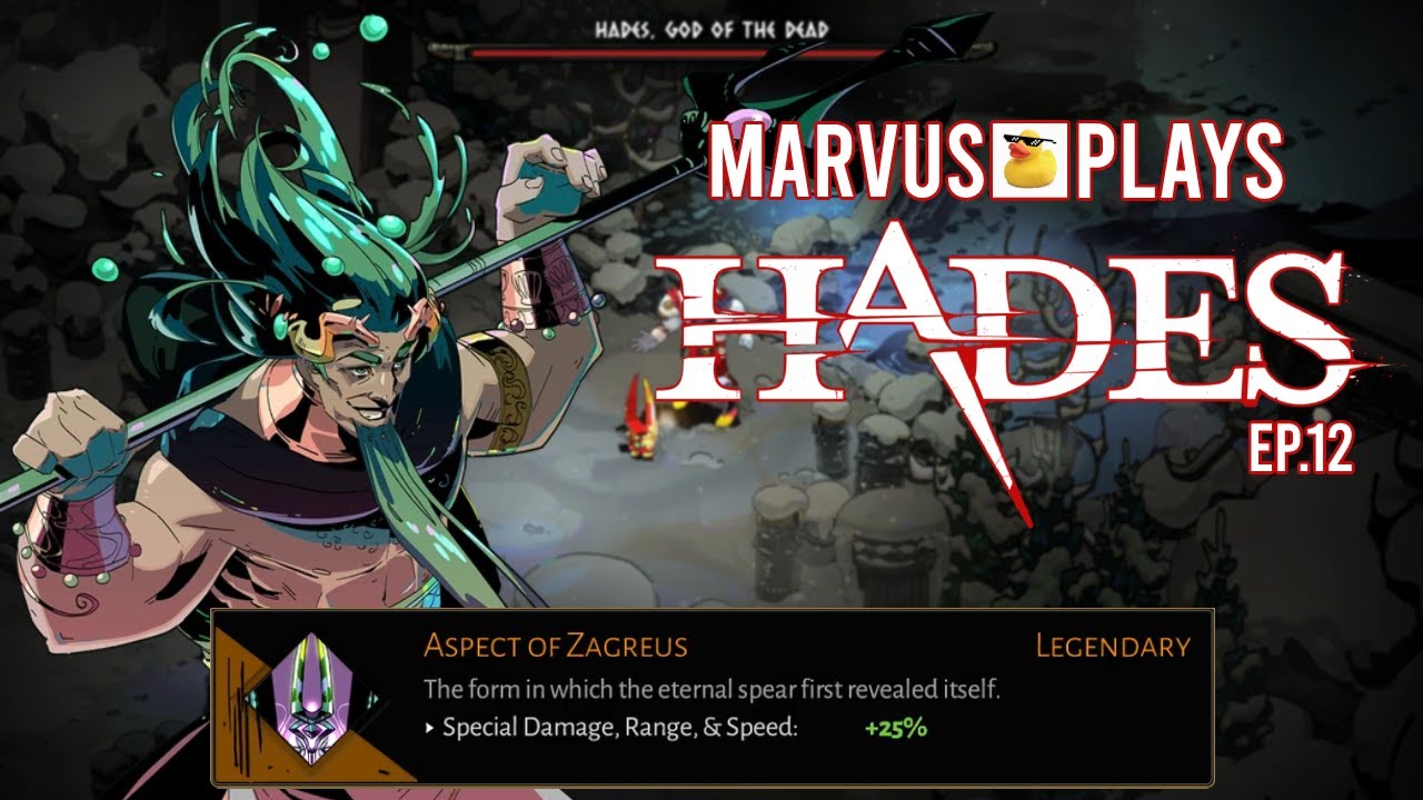 HADES Let's Play | Ep.12 The Eternal Spear - Aspect of Zagreus
