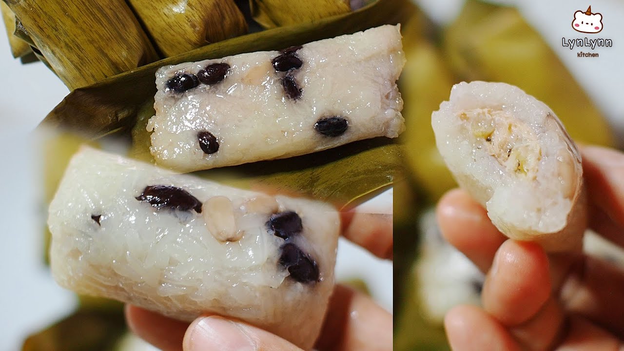 Khao Tom Mud | Delicious Thai Dessert Made From Sticky Rice and Bananas.