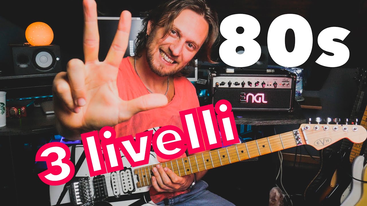 RITMICHE Hard Rock anni '80 - 3 LIVELLI di difficoltà - ENGL Rock Master 20