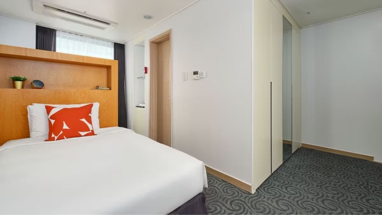 2000円で泊まれる一人旅におすすめ安い個室ホテル 🛏 韓国旅行ソウル Hotel Atrium Jongno