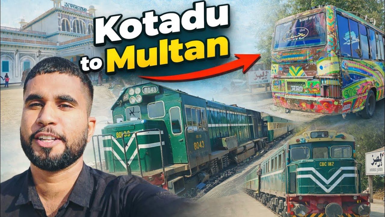 Kotadu to Multan travel