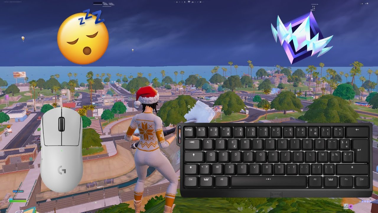 Wooting 60HE ASMR😴 Fortnite Ranked Reload🎄Satisfying Keyboard Fortnite 360FPS 2K