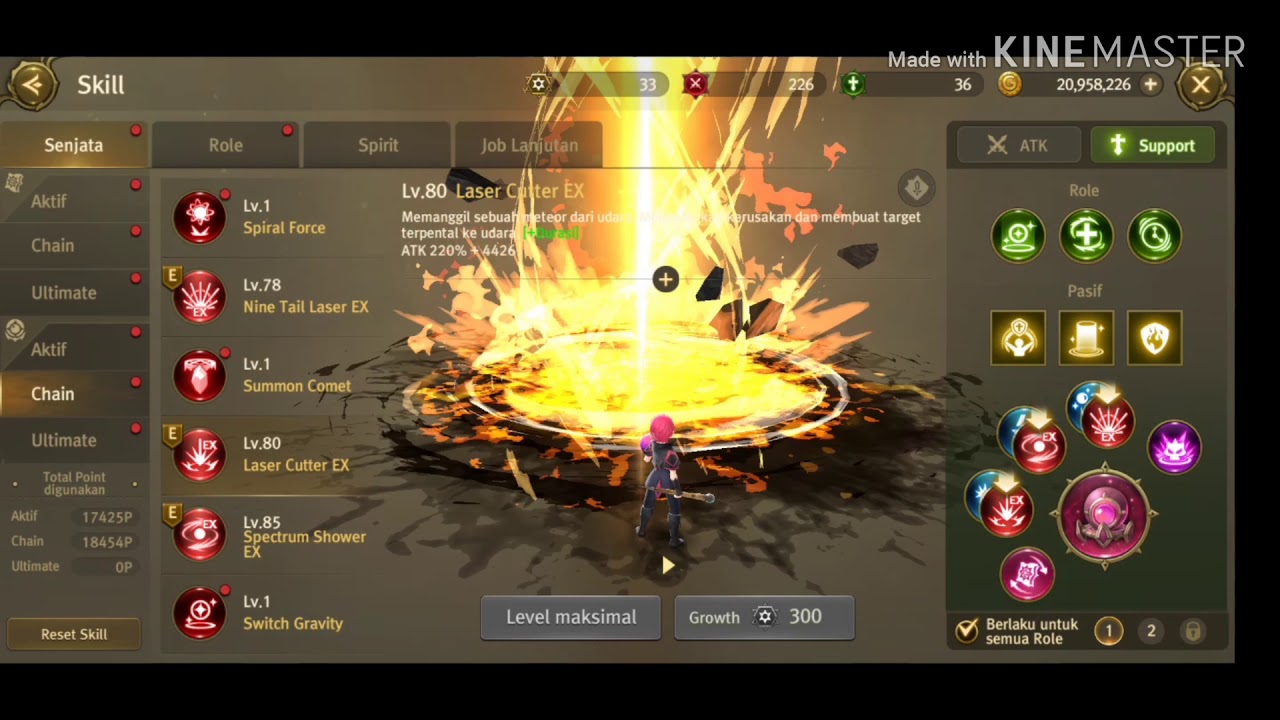 World of Dragon Nest - All Smash Her Ex Skill Lv.100