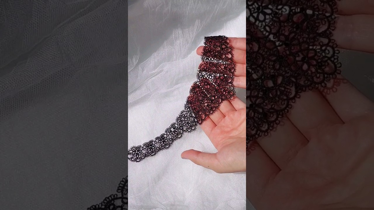 New necklace in Shuttle Tatting Lace Technique  🖤