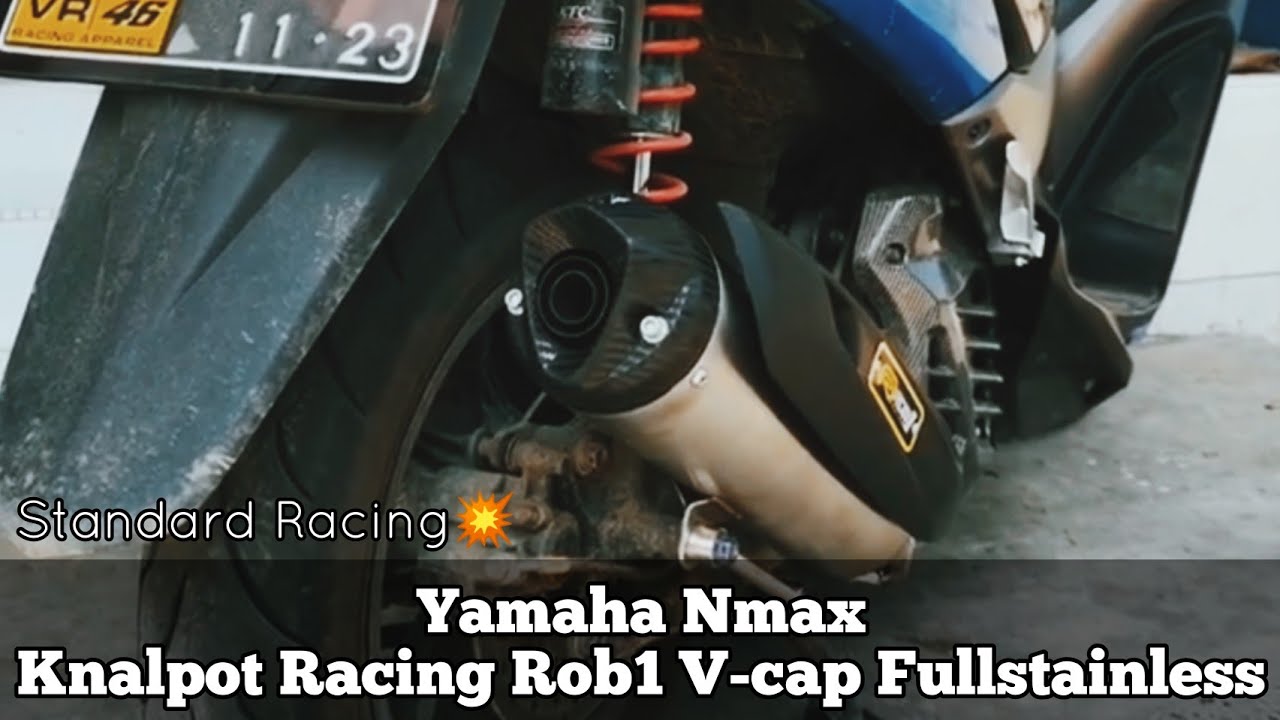 Yamaha N-Max Knalpot Racing ROB1 | Check Sound Racing Exhaust