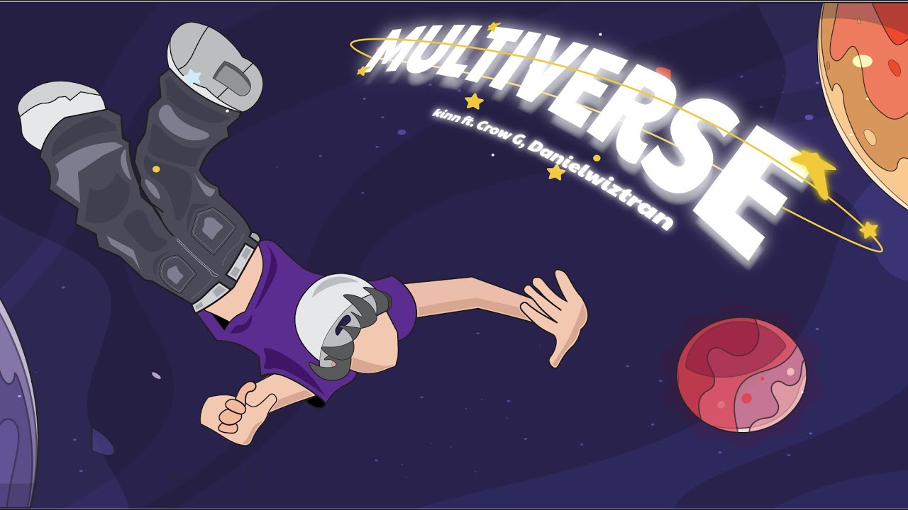 kinn - “Multiverse” ft. Crow G, Daniel wiztran [Official Visualizer]