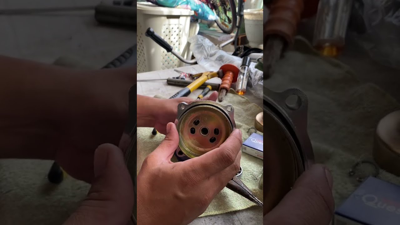 BENGKONG CLUTCH / PAANO MAG PALIT NG CLUTCH DRUM 9T & BEARING 6202 NG (HONDA BRUSH CUTTER) IMITATION
