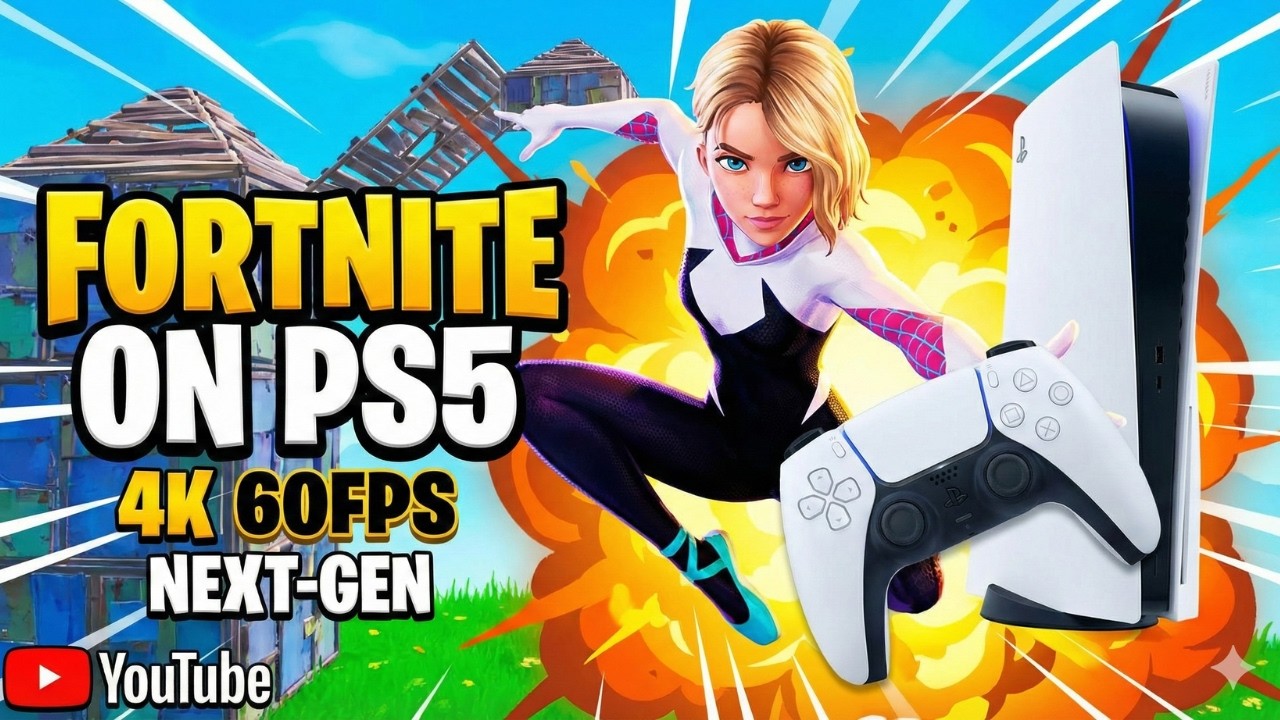 Fortnite on PS5 Feels INCREDIBLE! Next-Gen Graphics & Smooth Gameplay