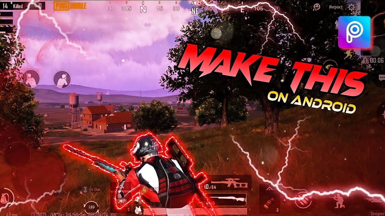 Make This Amazing Pubg Mobile Montage Thumbnail || Pubg Montage Thumbnail in Picsart on Android