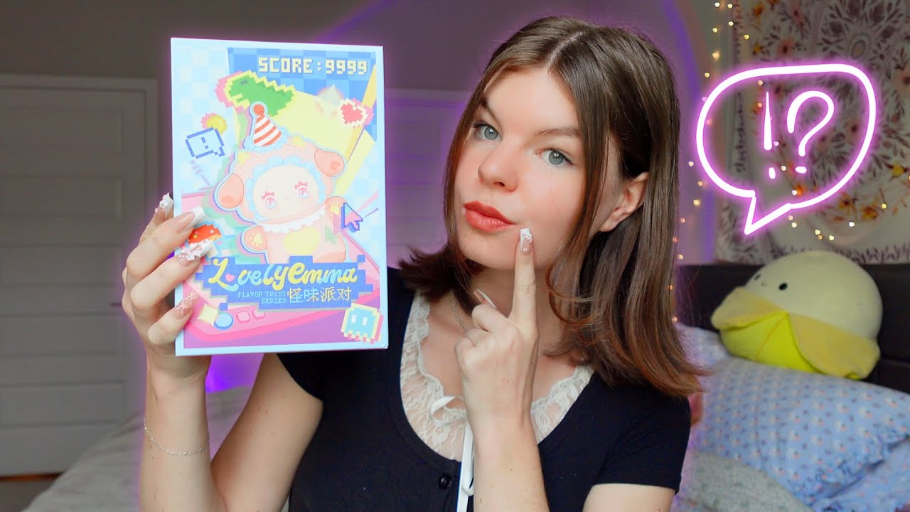 ASMR fall asleep to this cute blind box unboxing 🎀