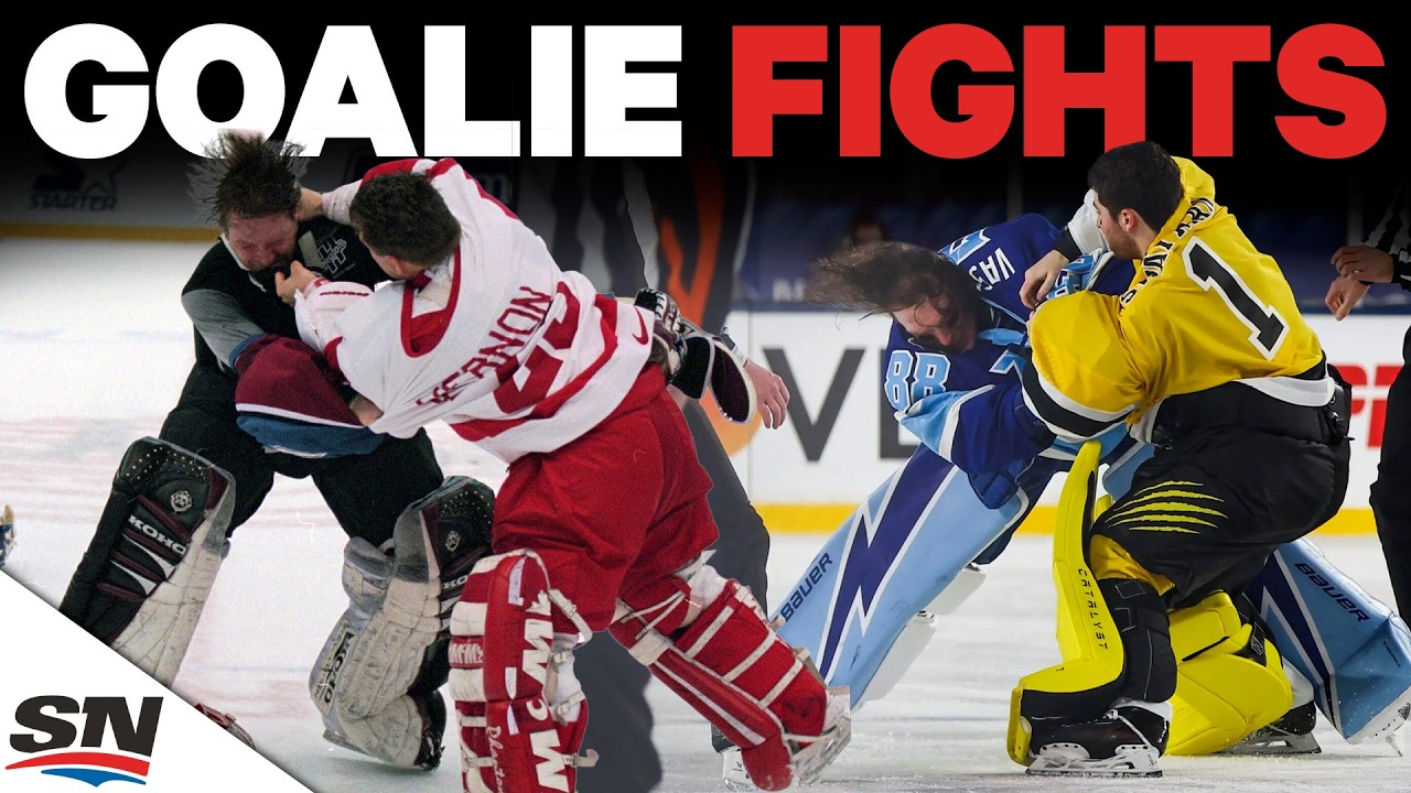 30 Years of Goalie Fights in 18 Minutes