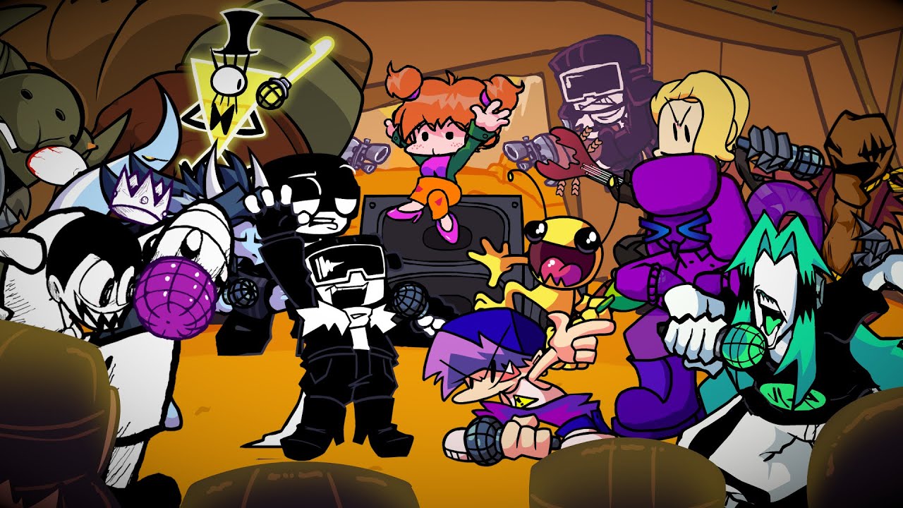 [FNF] Planemen's rave! [Guns D-Side - BETADCIU]