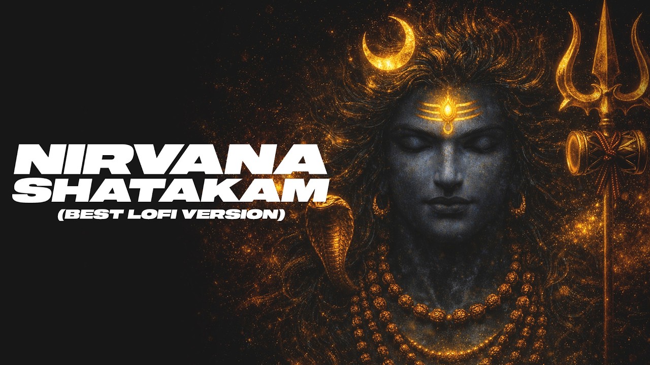 🎧 Nirvana Shatakam - I Am Shiva (Lofi Version) | Deep Meditation & Focus | Vedic Trance