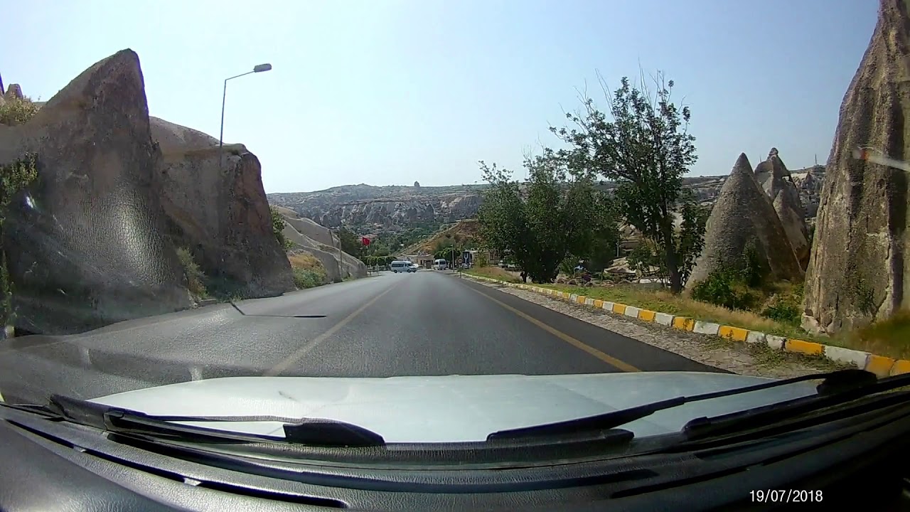 KAPADOKYA TURU-2   UÇHİSAR'DAN GÖREME AÇIK HAVA MÜZESİNE YOLCULUK