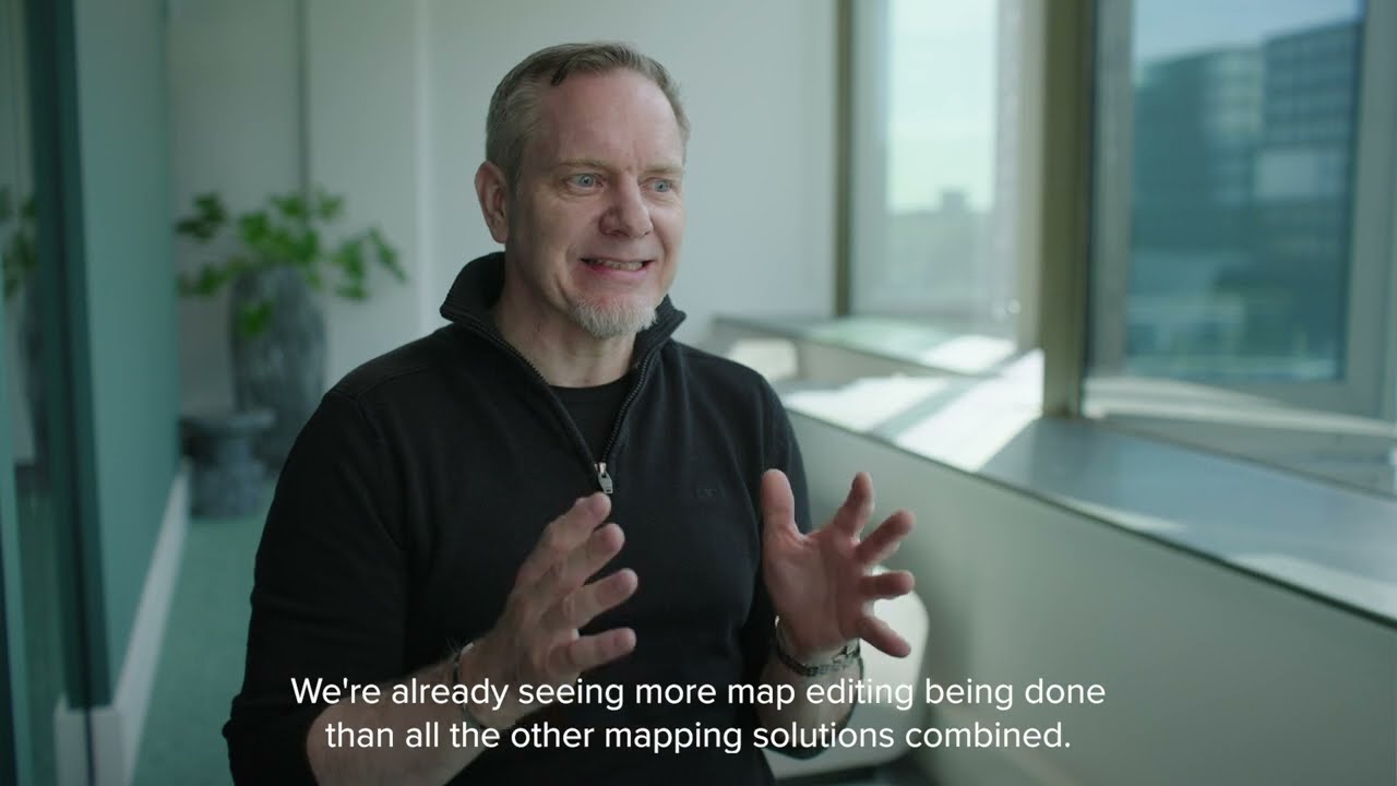 What is Orbis Maps capable of with TomTom SVP of Maps Engineering Michael Harrell