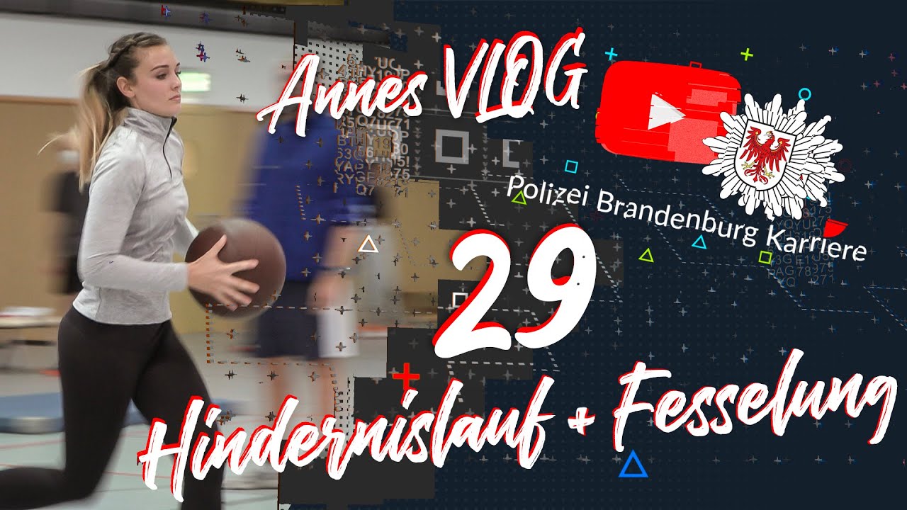 Annes VLOG -  29 Hindernislauf + Fesselung // POLIZEIKARRIERE