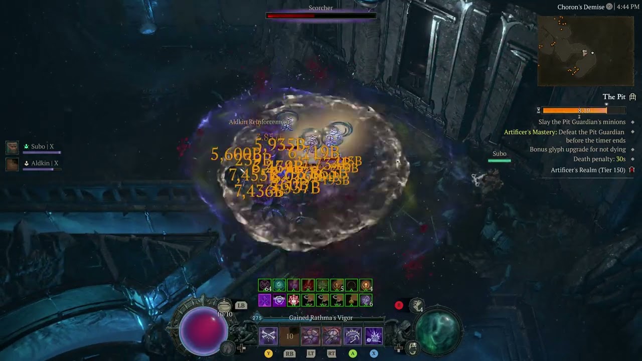 DIE - D4 Season 7 - Pit 150