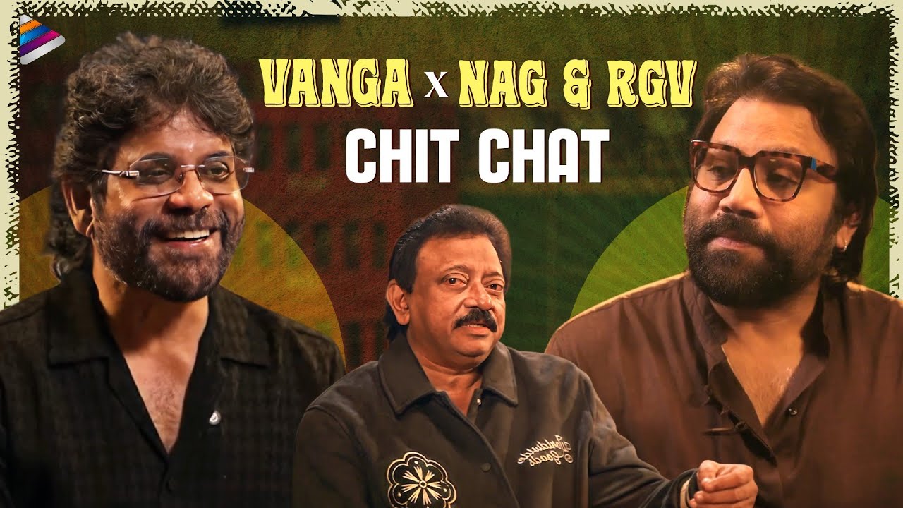 Sandeep Reddy Vanga x Nagarjuna & RGV Chit Chat | Shiva Re Release Interview | Telugu FilmNagar 