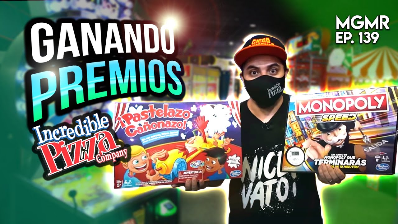 Regresamos a ganar TICKETS y PREMIOS en Incredible Pizza - MiniGames en el Mundo Real Ep. 139