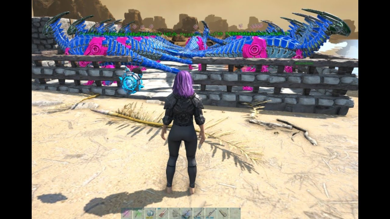 Ark Survival Evolved - Tek Parasaur Farm (Element Dust) - The Island
