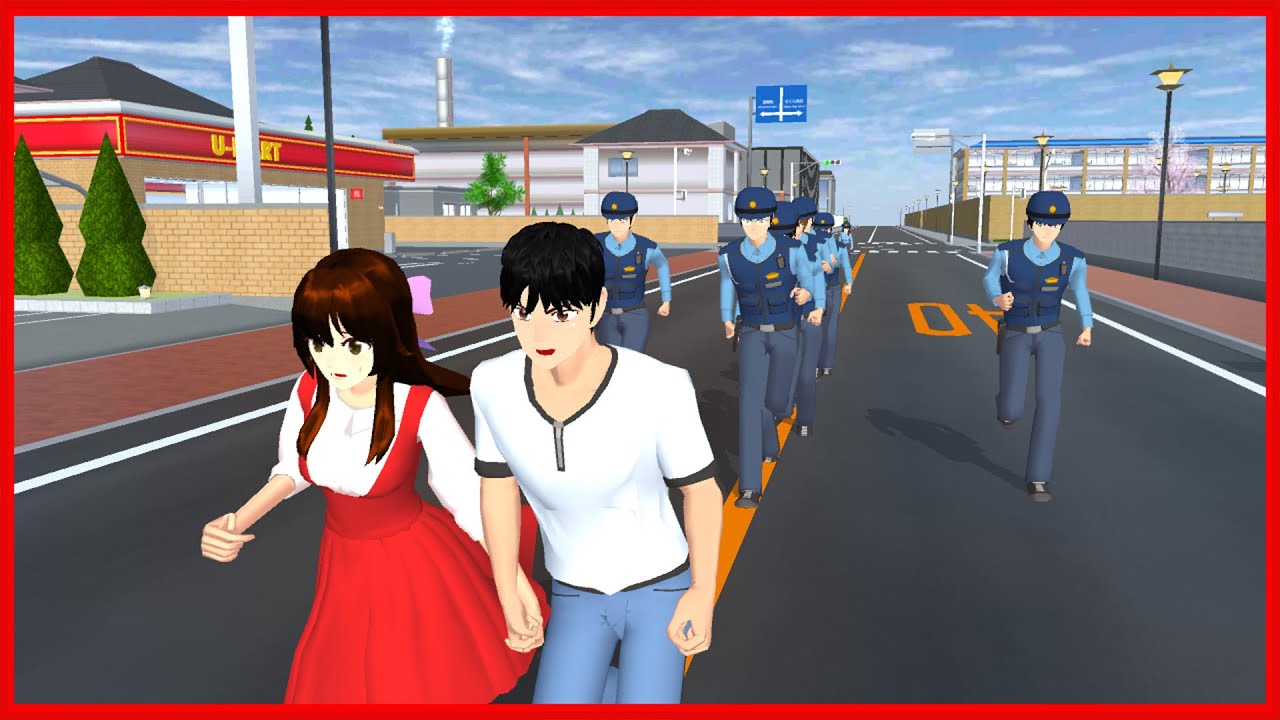 [Film] My Boyfriend is a Criminal || SAKURA School Simulator