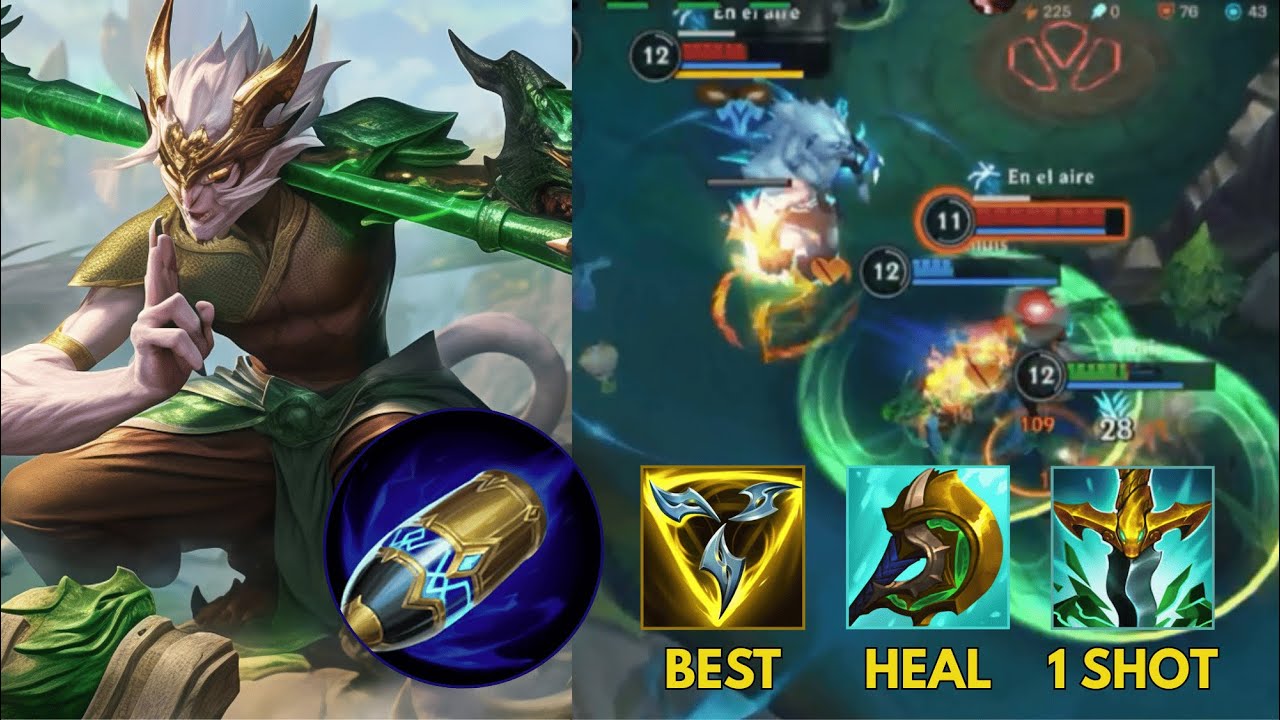 WUKONG LE DA LA VUELTA A LAS PARTIDAS Y DESTROZA! / WILD RIFT