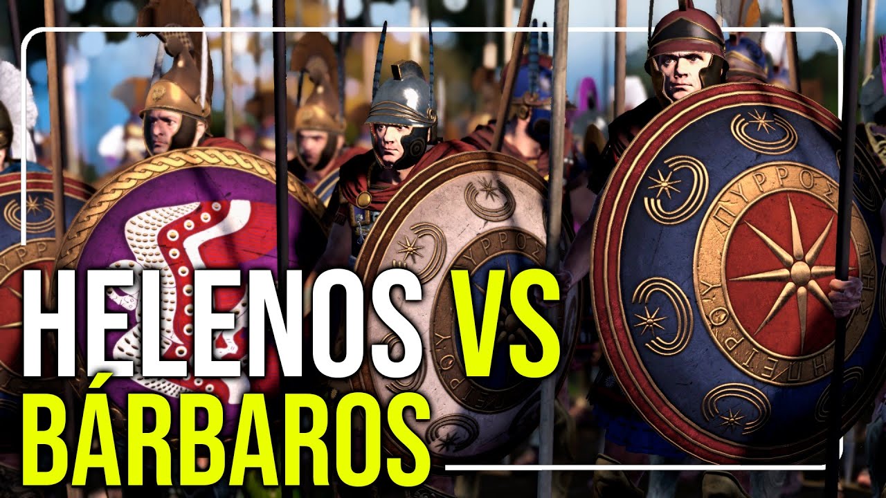 HELLENES vs. BARBARIANS | MASSIVE Battle in Rome 2 Total War