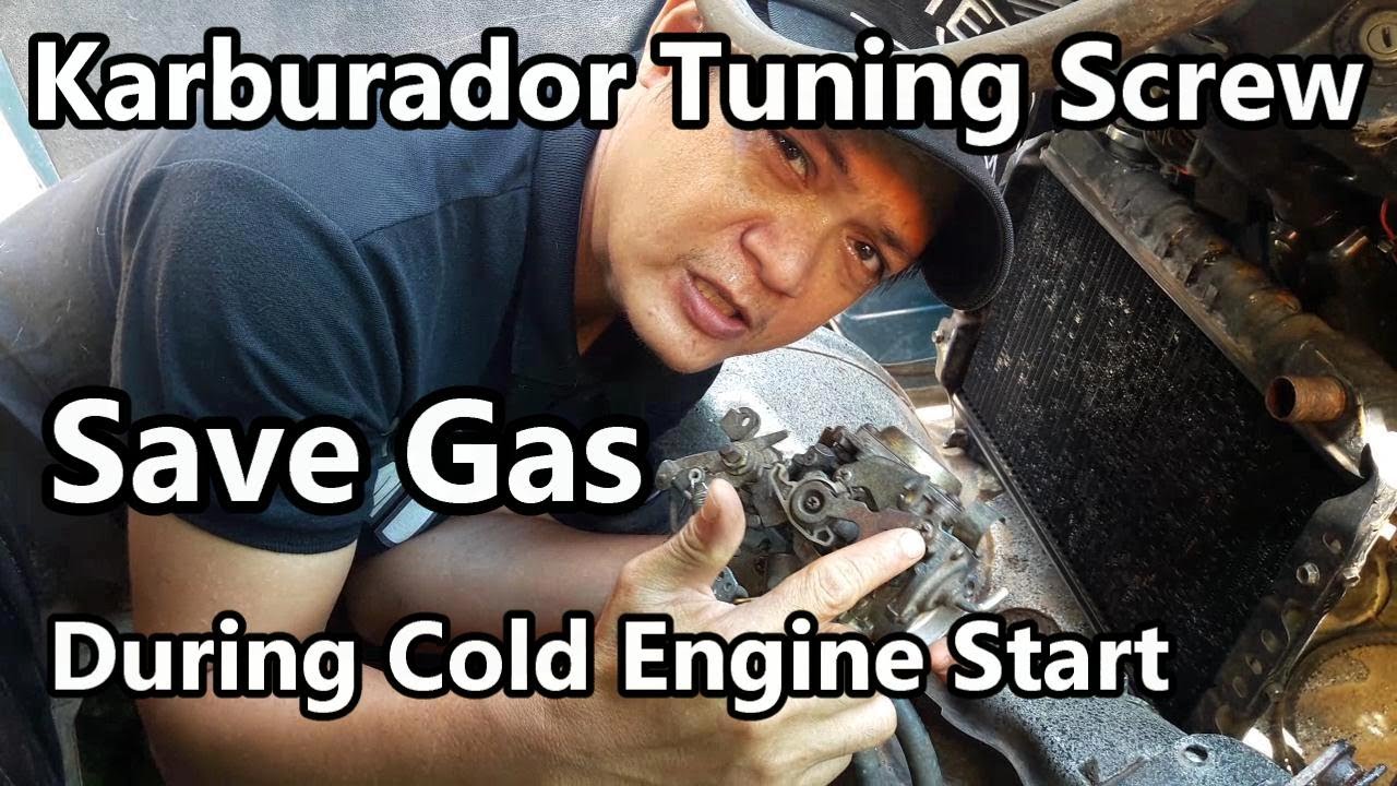KARBURADOR TUNING SCREW - Function ng CHOKE SPRING TENSIONER F6A MULTICAB