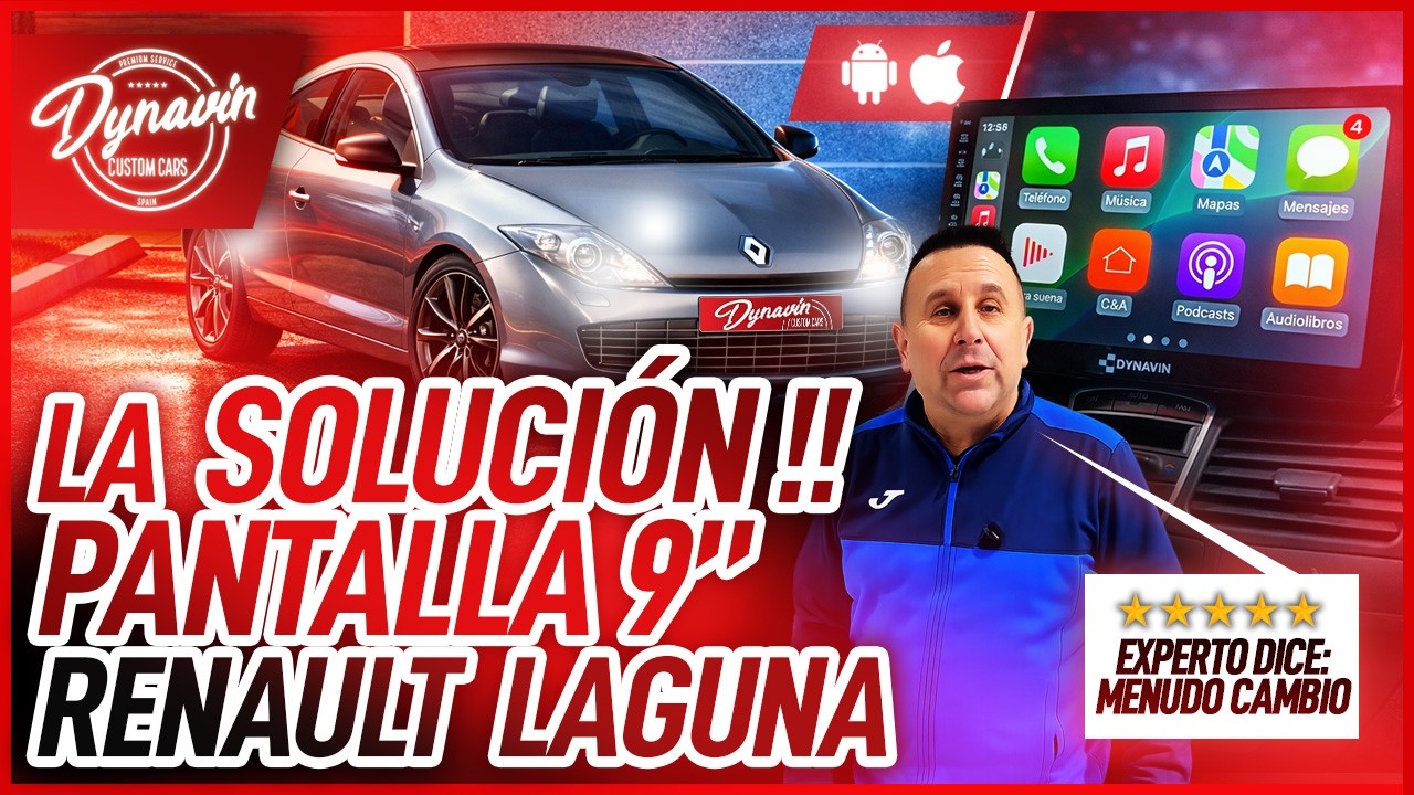 🔥RENAULT LAGUNA. PANTALLA CARPLAY / ANDROID AUTO🔥#renault #laguna #latitude