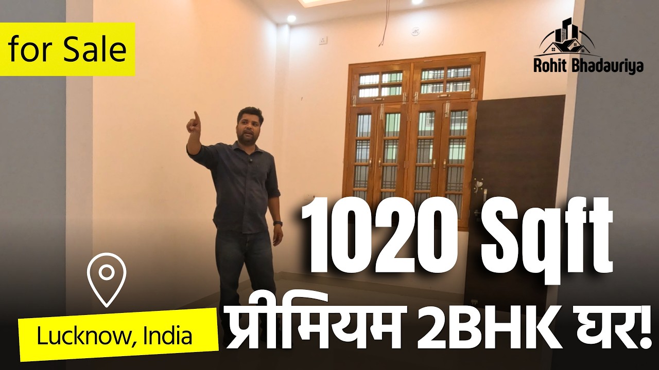 1020 Sqft Independent 2BHK House for Sale in Lucknow
